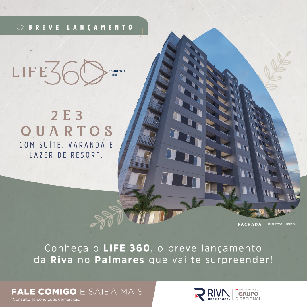Life 360 Residencial Clube, Palmares – Belo Horizonte